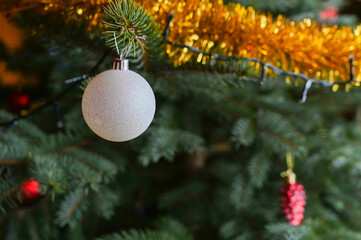 Christmas tree decorations. Christmas decorations. Christmas.