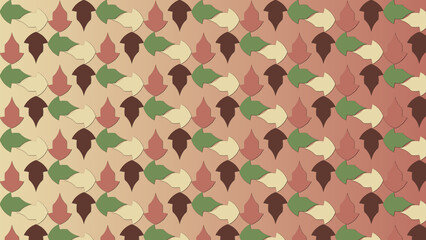 Renaissance Color scheme - Geometrical textured pattern with decorative ornamental illustrations for desktop, wallpaper, background, texture (Vintage, antique, ancient, old, retro, floral)