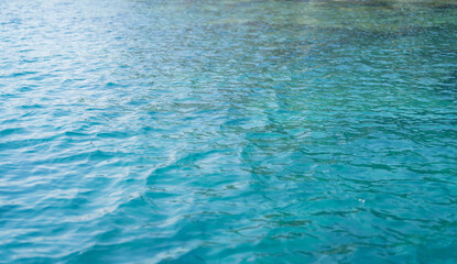 Phi Phi, Maya beach with blue turquoise seawater, Phuket island in summer season during travel holidays vacation trip. Andaman ocean, Thailand. Tourist attraction with blue cloud sky.