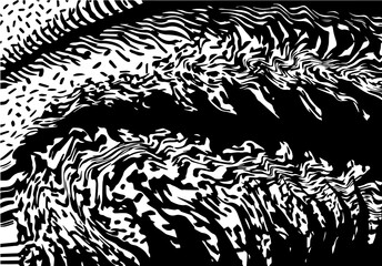 Grunge black and white background template. abstract,messy, splattered,sprayer texture with easy modification vector.