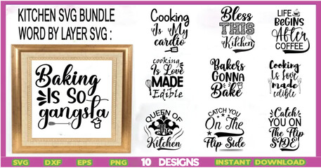 Kitchen svg Bundle,kitchen svg design,Baking Svg, Cooking Svg, Kitchen Quotes Svg,Kitchen SVG,kitchen svg, jpg, dxf and png files, ,