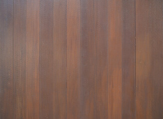 Natural wood slats wall or lath line arrange. Flooring pattern surface texture. Close-up of interior architecture material for design decoration background.