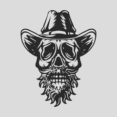 set of skull illustration with stunning detail. vector skull clip art easy to use. black and white skull logo. Trending Skull Bundles 