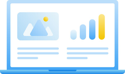 Computer, PC desktop, computer desktop, laptop and notebook with keyboard and mouse.