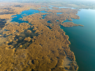 Eber lake and reeds, Afyonkarahisar, Turkey