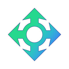 Four Arrow Direction