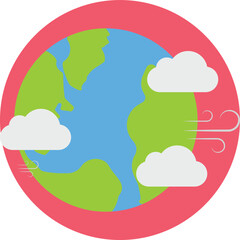 Ecology Weather Vector Icon
