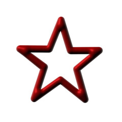 red star transparent background