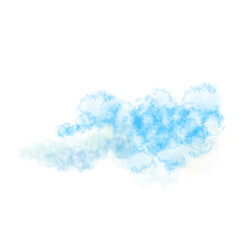 Blue clouds element. blue sky element