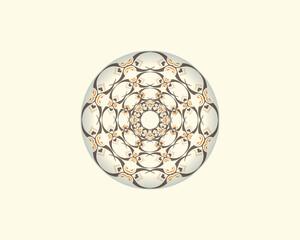 Colorful mandala. vector illustration. Islam, Arabic, Indian, Turkish, Pakistan, Chinese, 