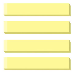 Obraz premium 付箋