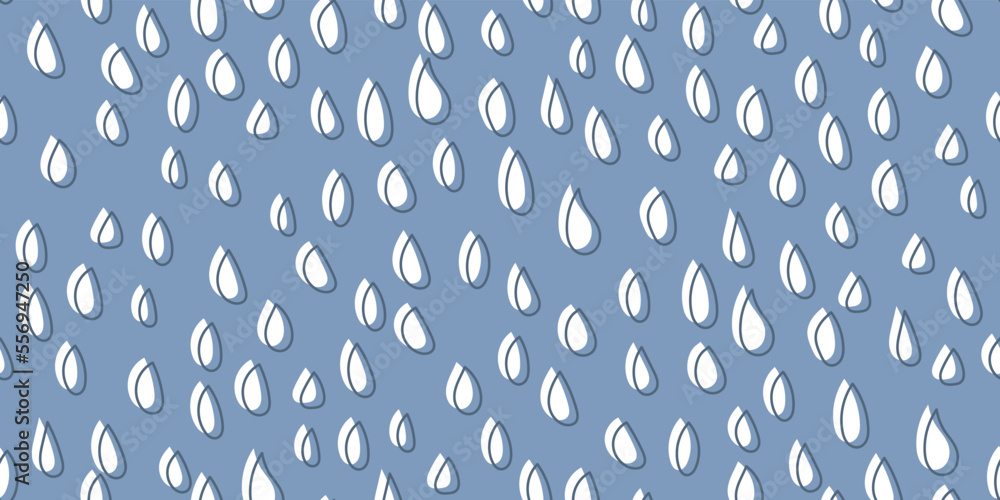 Poster dashes running on a blue background. print and stylish illustration. seamless background with hand d