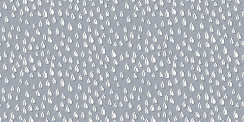 Dashes running vertically on a gray background. Print and stylish illustration. Seamless background with drops. - obrazy, fototapety, plakaty