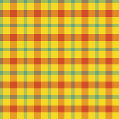 Decorative tartan plaid tiles pattern illustration