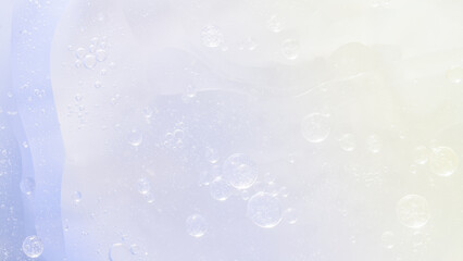 Abstract Purple water bubbles background
