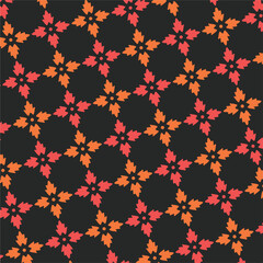 Obraz premium Decorative background pattern, wallpaper. Seamless pattern, texture. Vector illustration