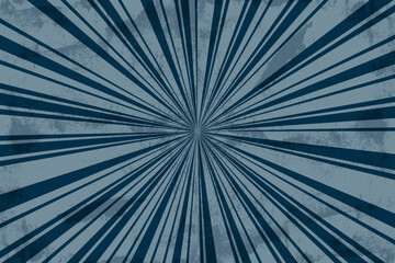 Grunge sunburst blue speed background vintage style
