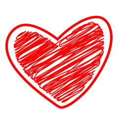 hearts elements for Valentine's day