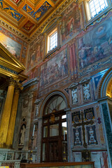 Interior of the Basilica of St. John Lateran