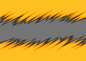 Abstract background with jagged spike pattern and with some copy space area