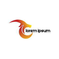 modern G initial logo design for sheep