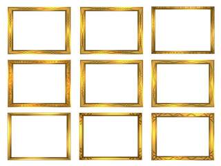 Fototapeta premium 金額縁セット