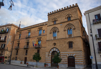 Historic building in Palermo, Italy