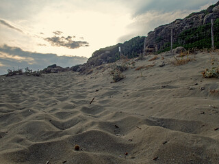 spiaggia di Calamosche particolare