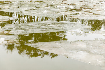 water reflection in the water