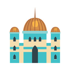 flat arabic buildings