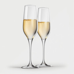 Two Glasses of Champagne