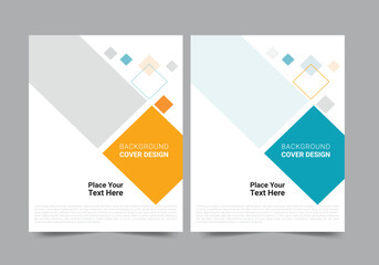 Naklejka premium Annual Report Brochure Design Cover design and business catalog, magazine, flyer or booklet