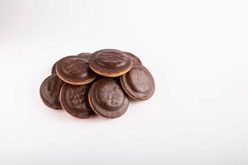photo of chocolate-covered cookies