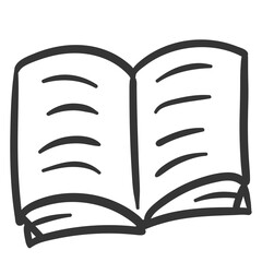 School Book Back to School doodles hand drawn with thin line