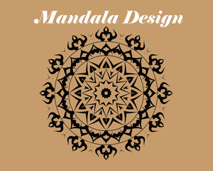 New Year 2023 Mandala Design, Luxurious mandala, Eye catching mandala design.