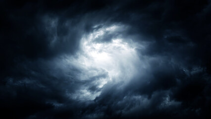 Blurred Swirl in the Clouds - obrazy, fototapety, plakaty