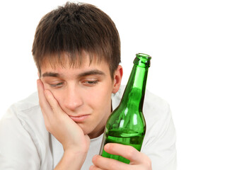 Young Man with a Beer