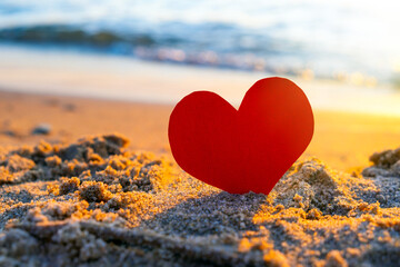 Heart on the Seashore