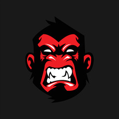 gorilla icon isolated on white background from animal and nature collection. gorilla icon trendy and modern gorilla symbol for logo, web, app, UI. gorilla 