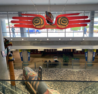 Arts Ha&iuml;das &agrave; l'a&eacute;roport international de Vancouver au Canada