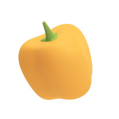 3d Illustration paprika