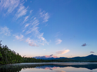 Fototapeta na wymiar New Hampshire-Lake and Mt. Chocorua