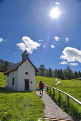 Kapelle an der Plätzwiese in Südtirol / Italien