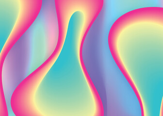 Fluid shape background with liquid dynamic elements.