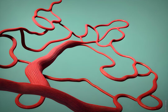 red  tree render