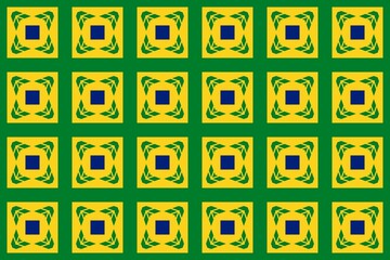 Geometric pattern in the colors of the national flag of Saint Vincent and the Grenadines. The colors of Saint Vincent and the Grenadines.