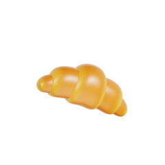 Croissant 3d Illustration