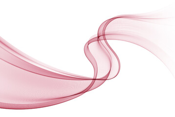 Smooth swirling abstract wave element. Wave design.