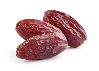 Raw organic dates in closeup. Vegan food.