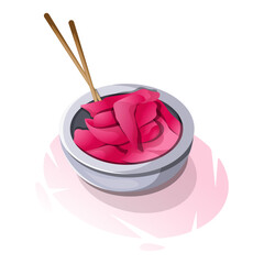 Asian dish - pickled ginger